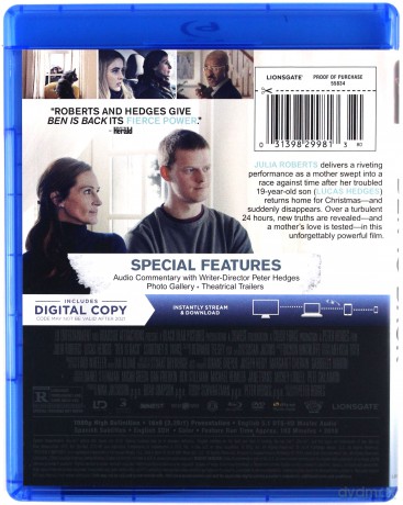 Ben Is Back (Powrót Bena) [Blu-Ray]+[DVD]