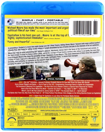 Capitalism: A Love Story (Kapitalizm, moja miłość) [Blu-Ray]