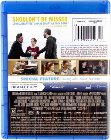 Juliet, Naked (Też go kocham) [Blu-Ray]