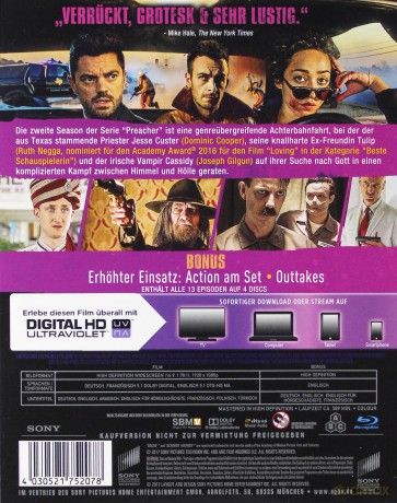 Preacher Sezon 2 [4xBlu-Ray]