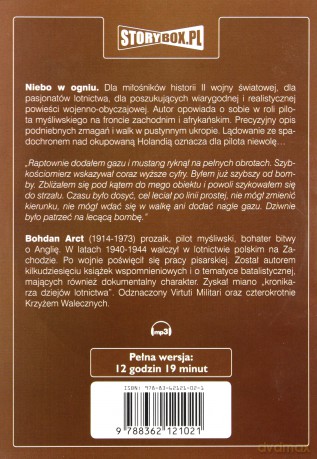 Niebo w ogniu - Bohdan Arct [AUDIOBOOK] [CD-MP3]