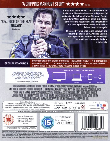 Patriots Day (Dzień patriotów) [Blu-Ray]