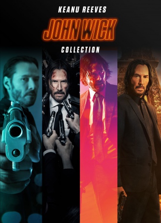 John Wick Kolekcja 1-4 [BOX] [4DVD]