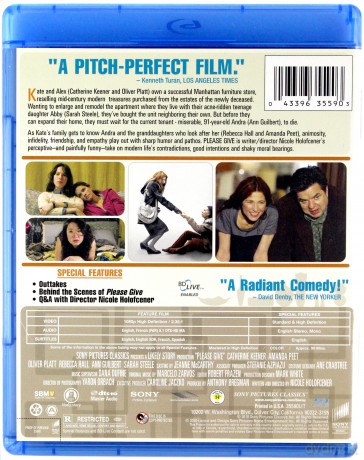 Please Give (Daj, proszę) [Blu-Ray]