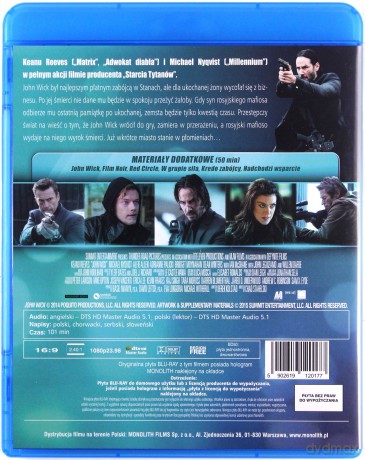 John Wick Kolekcja 1-4 [BOX] [4xBlu-Ray]