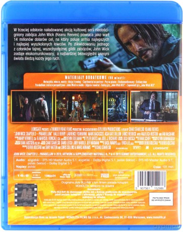 John Wick Kolekcja 1-4 [BOX] [4xBlu-Ray]