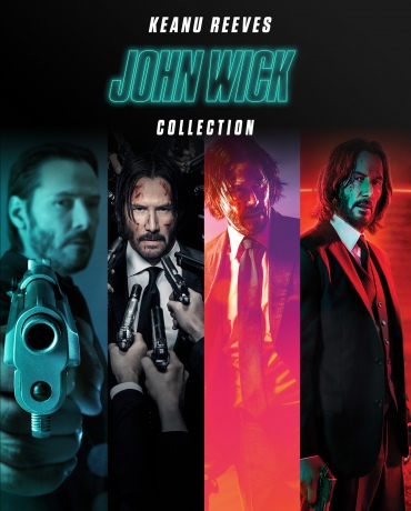 John Wick Kolekcja 1-4 [BOX] [4xBlu-Ray]