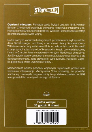 Ogniem i mieczem - Henryk Sienkiewicz [AUDIOBOOK] [CD-MP3]
