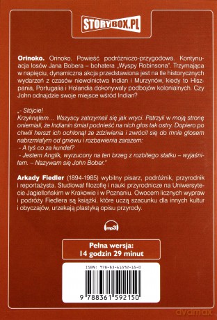 Orinoko - Arkady Fiedler [AUDIOBOOK] [CD-MP3]