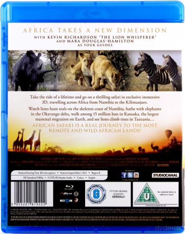 African Safari 3D [Blu-Ray]