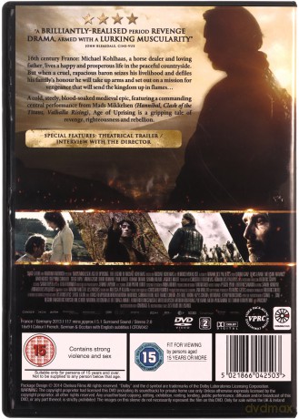 Age Of Uprising The Legend Of Michael Kohlhaas [DVD]