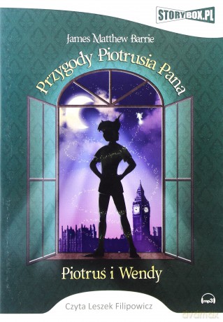 Przygody Piotrusia Pana Piotruś i Wendy - James M. Barrie [AUDIOBOOK] [CD-MP3]