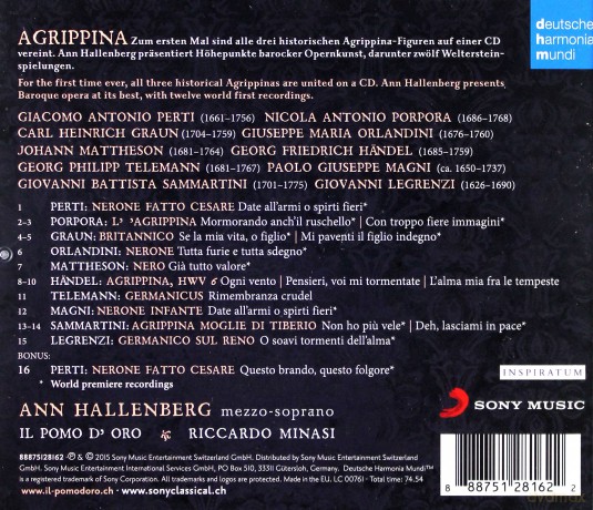 Ann Hallenberg: Ann Hallenberg: Agrippina [CD]