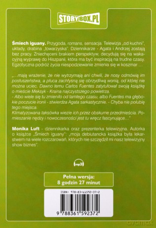 Śmiech Iguany - Monika Luft [AUDIOBOOK] [CD-MP3]