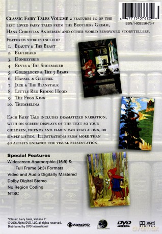 Classic Fairy Tales Volume 2 [DVD]