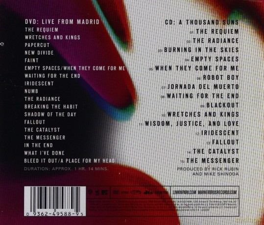 Linkin Park: A Thousand Suns [CD]+[DVD]