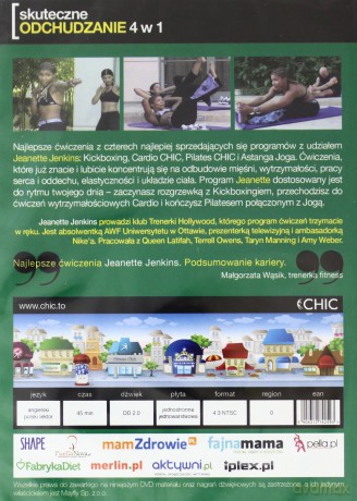 Skuteczne odchudzanie 4 w 1 [DVD]