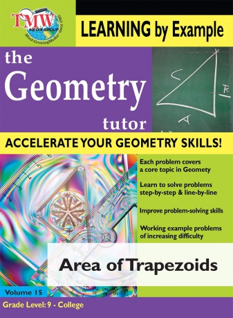 Geometry Tutor Area Of Trapezoids [DVD]