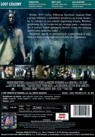 Zaginiona kolonia [DVD]