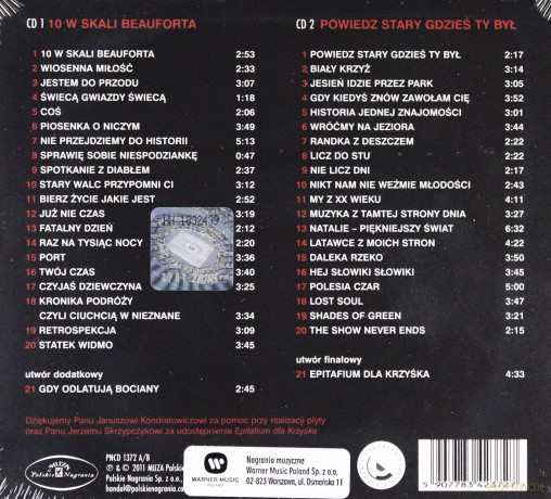 Krzysztof Klenczon: 40 Przebojów (digipack) [2CD]  