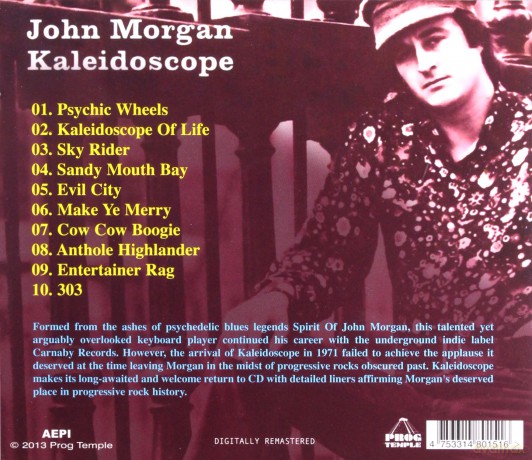 John Morgan: Kaleidoscope [CD]