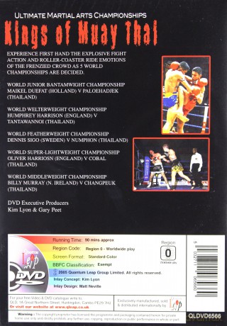 Kings Of Muay Thai 1 [DVD]