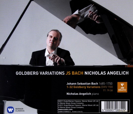 Nicholas Angelich: Goldberg Variatios [CD]