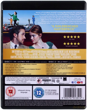 La La Land [Blu-Ray 4K]+[Blu-Ray]