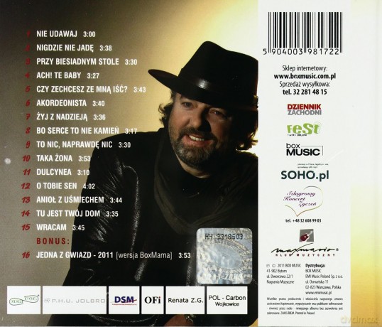 Mariusz Kalaga: Wracam [CD]