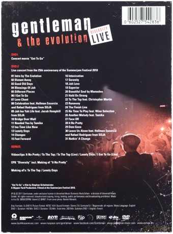 Gentleman: Diversity Live (digipack) [2DVD]
