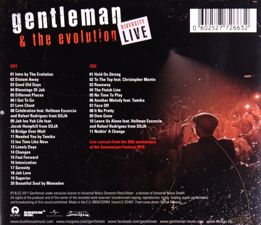 Gentleman: Diversity Live (PL) [2CD]