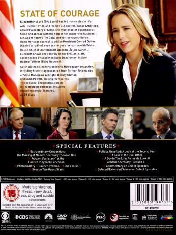 Madam Secretary: Season 1-5 [20DVD]