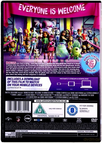 Monster High Welcome To Monster High [DVD]