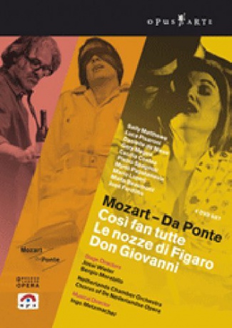 Daniele De Niese-Metzmacher-Netherland Orchestra: Mozart-Da Ponte Opera Box Set-Cosi Fan Tutte-Nozze Di Figaro-Don Giovanni [4DVD]