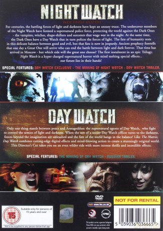 Night Watch / Day Watch (Special) [2DVD]