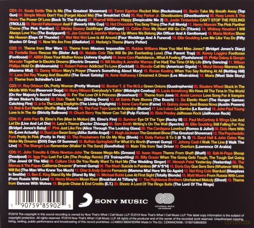 NOW 100 Hits Movies [5CD]