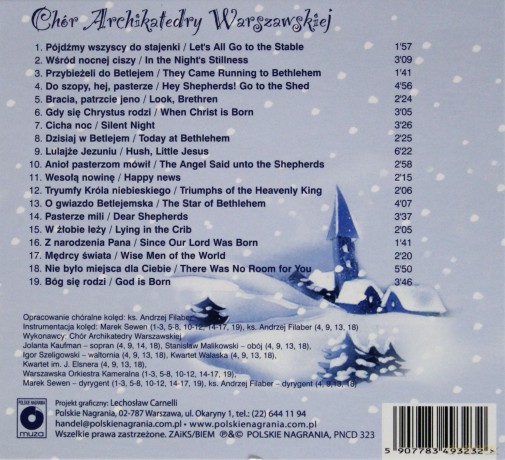 Chór Archikatedry Warszawskiej: Bóg Sie Rodzi Kolędy i Pastorałki (digipack) [CD]