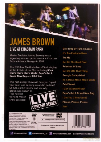 James Brown: Recorded Live At Chastain Park [DVD]