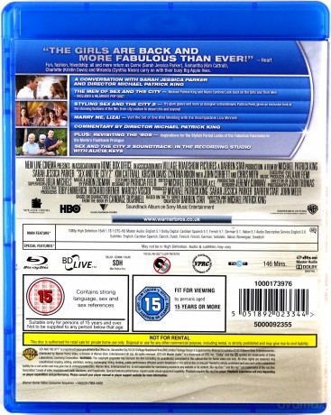 Sex And The City 2 (Seks w wielkim mieście 2) [Blu-Ray]