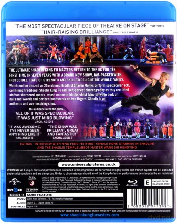 Shaolin 2015 [Blu-Ray]