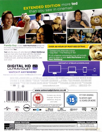 Ted + Tshirt 2015 [EN] [Blu-Ray]