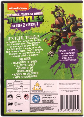 Teenage Mutant Ninja Turtles S2 V1 [DVD]