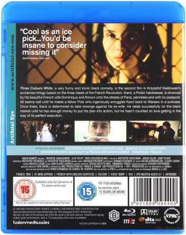 Three Colours White (Trzy kolory: Biały) [Blu-Ray]