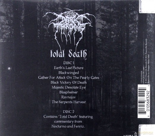 Darkthrone: Total Death [2CD]