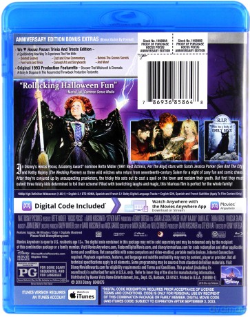 Hocus Pocus (Hokus pokus) [Blu-Ray]