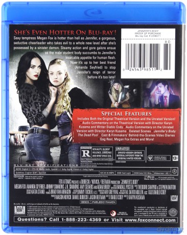 Jennifer's Body (Zabójcze ciało) [Blu-Ray]