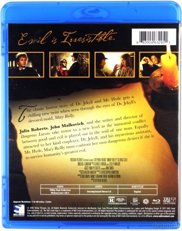 Mary Reilly [Blu-Ray]