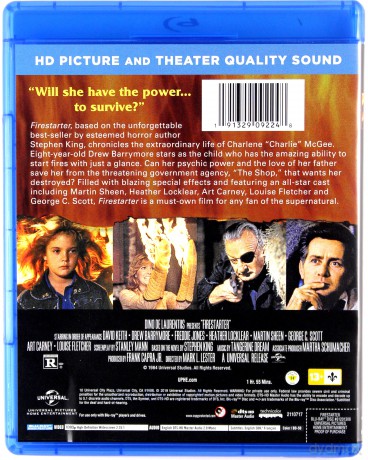 Firestarter (Podpalaczka) [Blu-Ray]