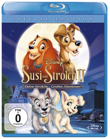 Lady and the Tramp II: Scamp's Adventure (Zakochany kundel II: Przygody Chapsa) (Disney) [Blu-Ray]
