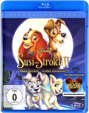 Lady and the Tramp II: Scamp's Adventure (Zakochany kundel II: Przygody Chapsa) (Disney) [Blu-Ray]